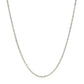 14k White Gold Lumina Pendant Chain (1.00 mm)