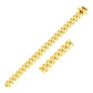 10k Yellow Gold Classic Miami Cuban Solid Bracelet (8.20 mm)