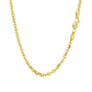 14k Yellow Gold Diamond Cut Cable Link Chain (3.0 mm)