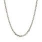 14k White Gold Diamond Cut Cable Link Chain (2.90 mm)