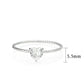 TK3859 - IP Gold(Ion Plating) Stainless Steel Ring with AAA Grade CZ in Clear-1