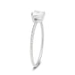 TK3859 - IP Gold(Ion Plating) Stainless Steel Ring with AAA Grade CZ in Clear-3