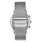 TRNDA TRENDY STAINLESS STEEL MENS WATCH - TIMELESS SILVER MESH & DIAL FASHION STATEMENT-4