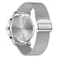 TRNDA MEN'S TIMEPIECE - STAINLESS STEEL MESH WITH UNIQUE SEAWEED GREEN DIAL-3