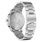 TRNDA TRENDY MEN'S STAINLESS STEEL WATCH - TIMELESS SILVER WITH GRADIENT GRAY DIAL-2