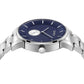 TRNDA STAINLESS STEEL TIMEPIECE - BOLD BLUE DIAL MEN'S WATCH FOR A TRENDSETTER'S STYLE-2