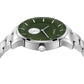 TRNDA STAINLESS STEEL 43MM MEN'S WATCH - SEAWEED GREEN DIAL - TRENDY & DURABLE TIMEPIECE-2