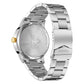 TRNDA STAINLESS STEEL 43MM MEN'S WATCH - TIMELESS GRADIENT LIGHT GRAY DIAL FASHION STATEMENT-3