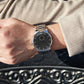 TRNDA STAINLESS STEEL MEN'S WATCH - TIMELESS BLACK DIAL FASHION STATEMENT-1