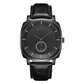 TRNDA SQUARE BLACK STAINLESS STEEL MEN'S WATCH - TIMELESS STYLE & RELIABLE FASHION STATEMENT-0