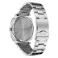 TRNDA SQUARE SILVER STAINLESS STEEL MEN'S WATCH - ELEGANT TIMEPIECE FOR EVERYDAY STYLE-3