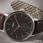 TIMEX FAIRFIELD ESSENTIAL - TIMELESS MEN'S WATCH WITH BROWN LEATHER STRAP & BLACK DIAL-3