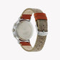 TIMEX Fairfield TW2R62000 - Unisex Essential Collection Watch with Tan Fabric Band & White Dial-2