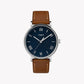 TIMEX CLASSIC SOUTHVIEW TW2R63900 – ELEGANT BLUE DIAL & TAN LEATHER MEN'S WATCH-0