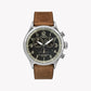 TIMEX Heritage Waterbury TW2R70900 - Classic Men's Watch with Black Dial & Tan Leather Band-0