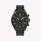 TIMEX Heritage Waterbury TW2R88600 - Men's Black Stainless Steel Chronograph Watch with INDIGLO Night-Light-0