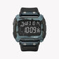 TIMEX DIGITAL COMMAND TW5M18200 - MEN'S BLACK RESIN WATCH WITH INDIGLO LIGHT & 10 ATM WATER RESISTANCE-0