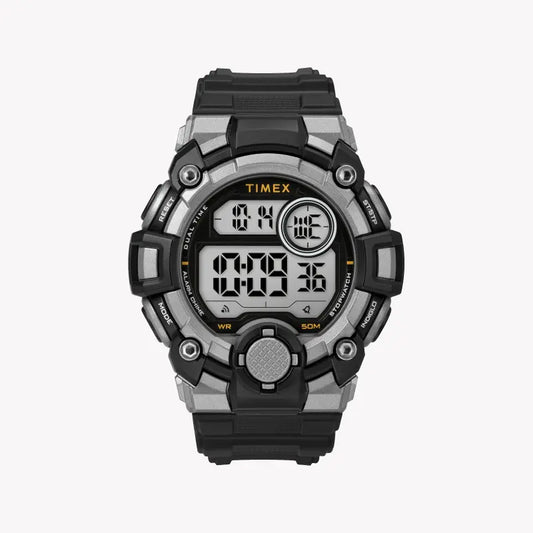 TIMEX A-GAME TW5M27700 - MEN'S DIGITAL RESIN WATCH with ALARM & INDIGLO LIGHT-0