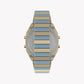 TIMEX T80 GOLD-TONE WITH BLUE ACCENTS - VIBRANT ADVENTURE WATCH FOR WOMEN-2