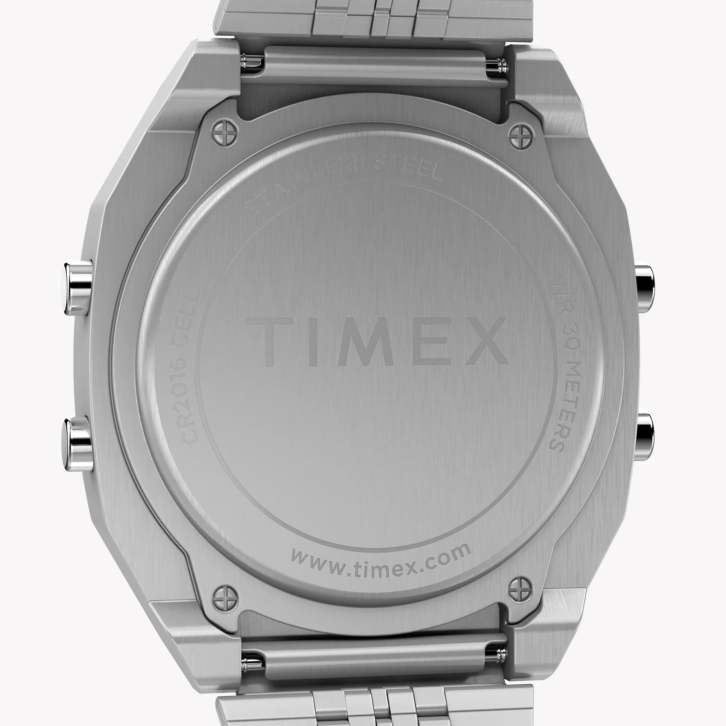 TIMEX T80 STEEL BLACK LENS - MODERN VERSATILITY UNISEX WATCH WITH STAINLESS STEEL BRACELET-3