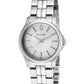 96L152 Women'S Silver Dial Stainless Steel Bracelet Watch