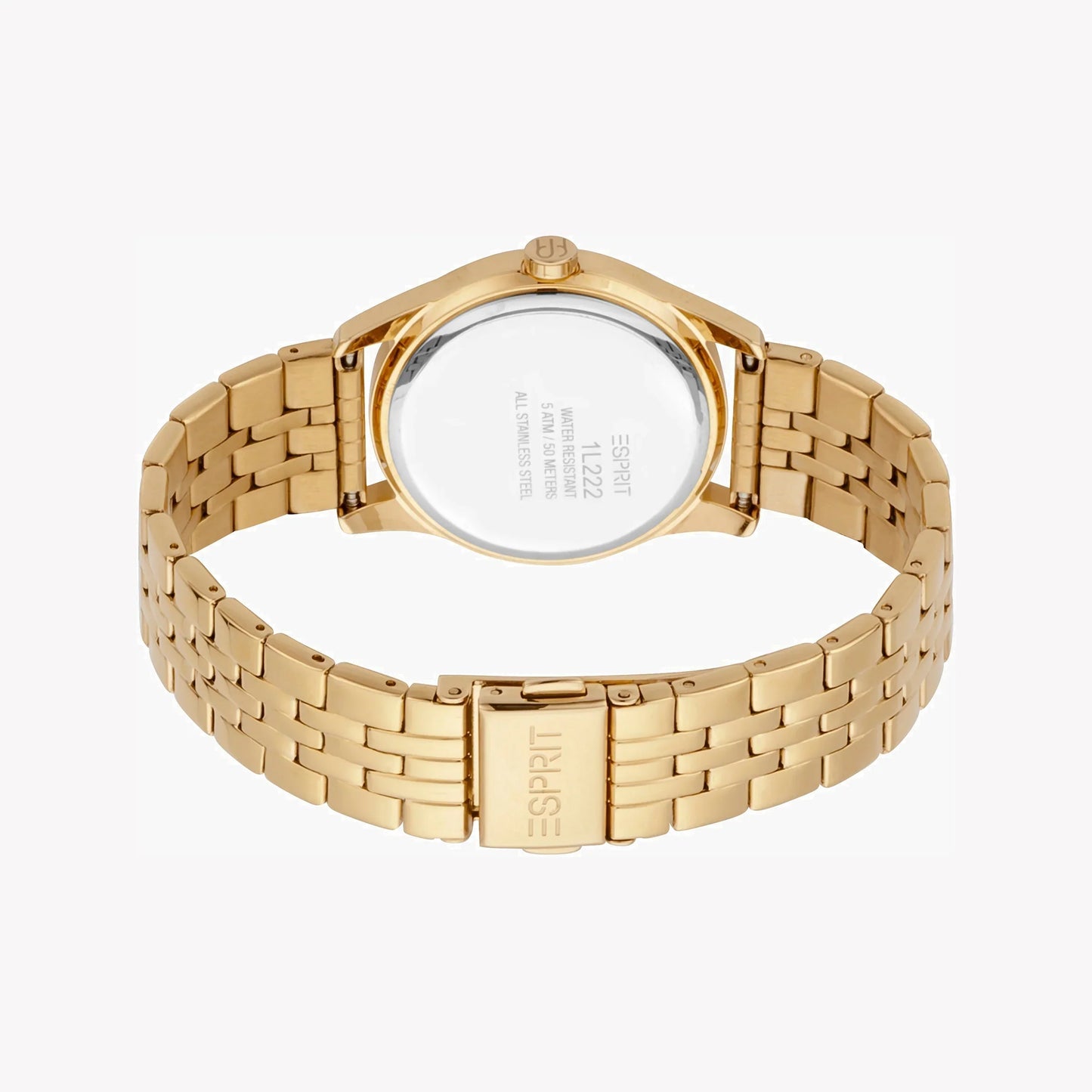 ESPRIT Women's Watch with Gold Stainless Steel Case and Gold Stainless Steel Band-2