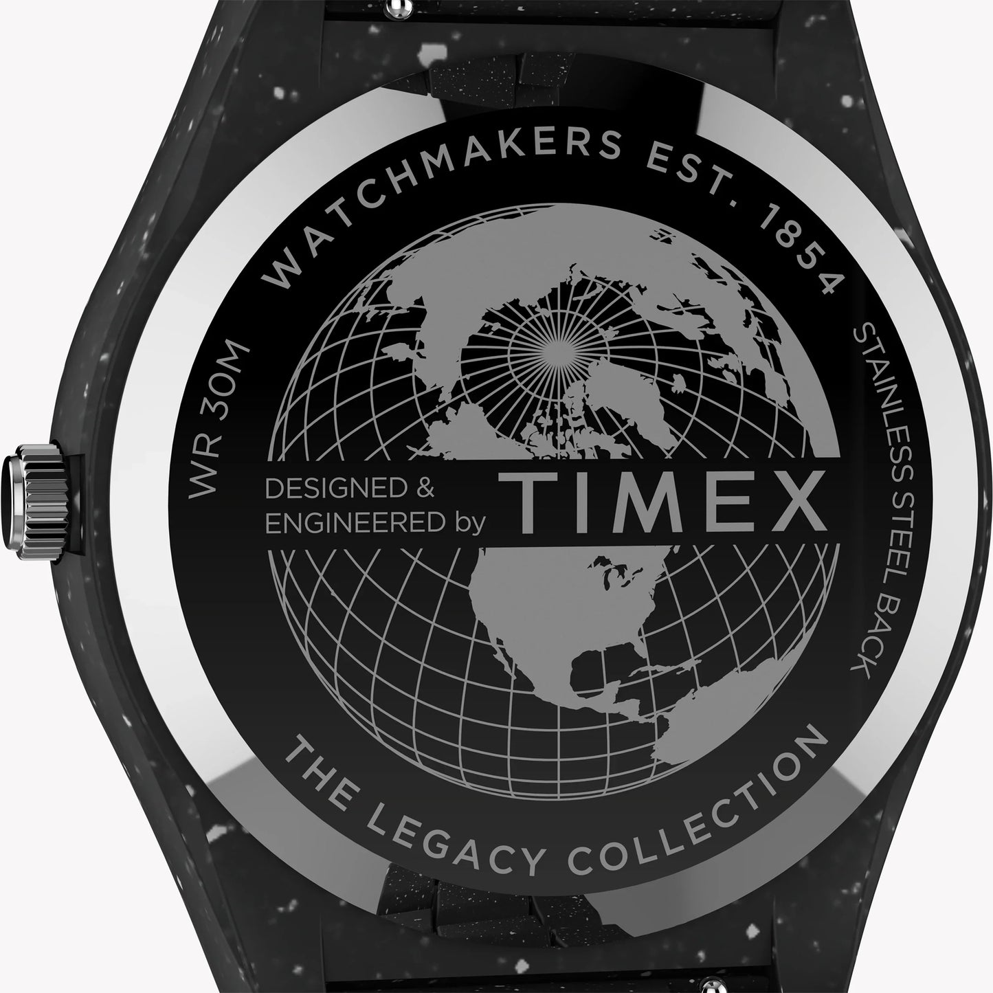 TIMEX LEGACY OCEAN BLACK - SUSTAINABLE STYLE IN OCEAN-BOUND PLASTIC MEN'S WATCH-3