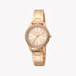 ESPRIT Women's Watch with Rose Gold Stainless Steel Case and Rose Gold Stainless Steel Band-0