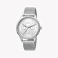 ESPRIT Women's Watch with Silver Stainless Steel Case and Silver Stainless Steel Band-0