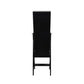 Prinz Black Jewelry Armoire Cabinet, Full-Length Mirror, Organizer with Hooks, Ring Slots, 3 Shelves